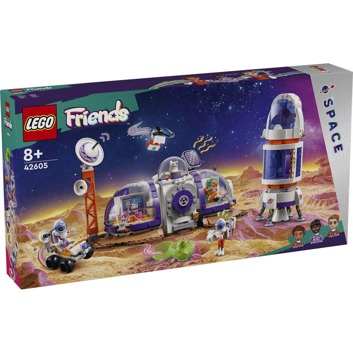 LEGO Friends Ruimtebasis op Mars en raket