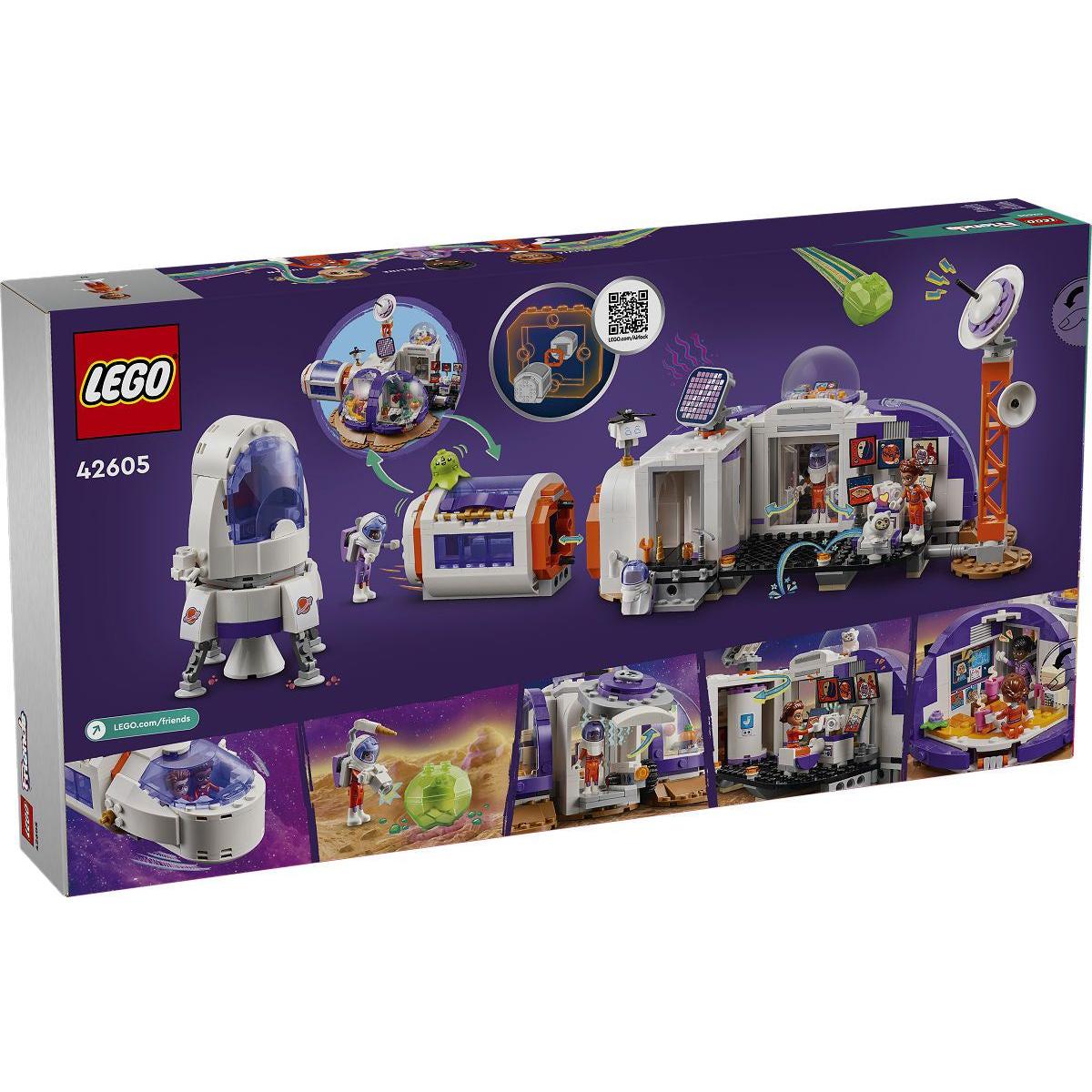 LEGO Friends Ruimtebasis op Mars en raket