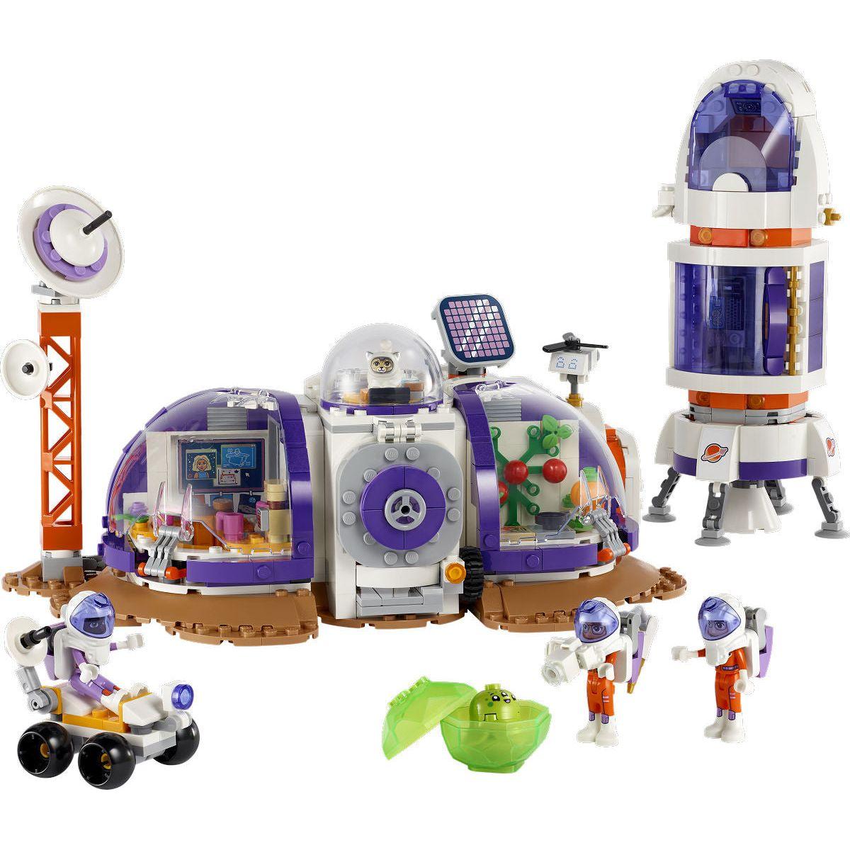LEGO Friends Ruimtebasis op Mars en raket