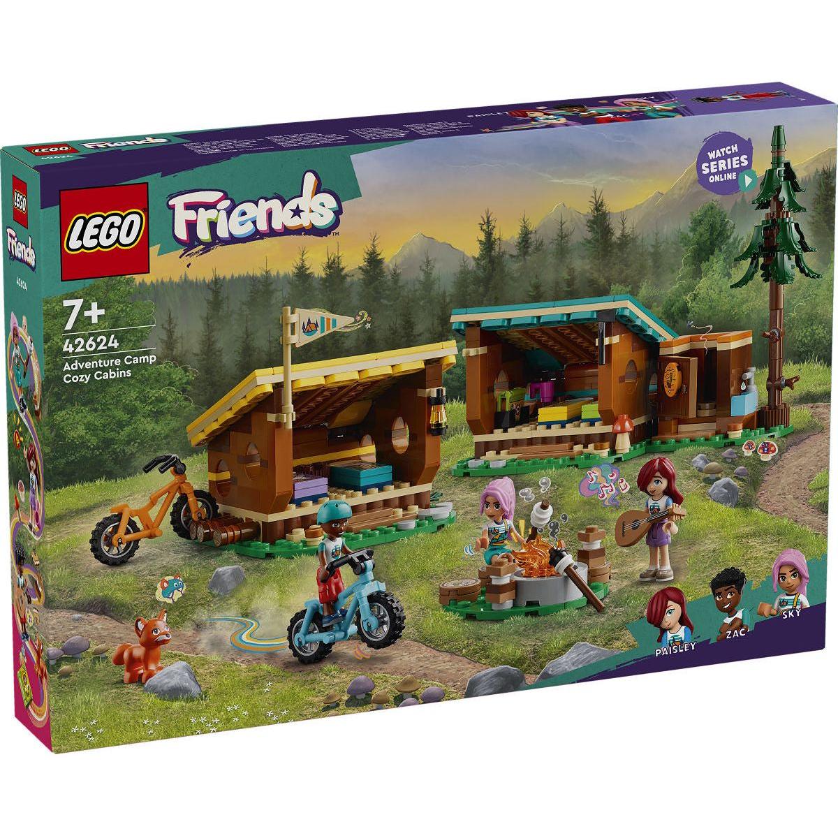 LEGO Friends Avonturenkamp knusse boshutten
