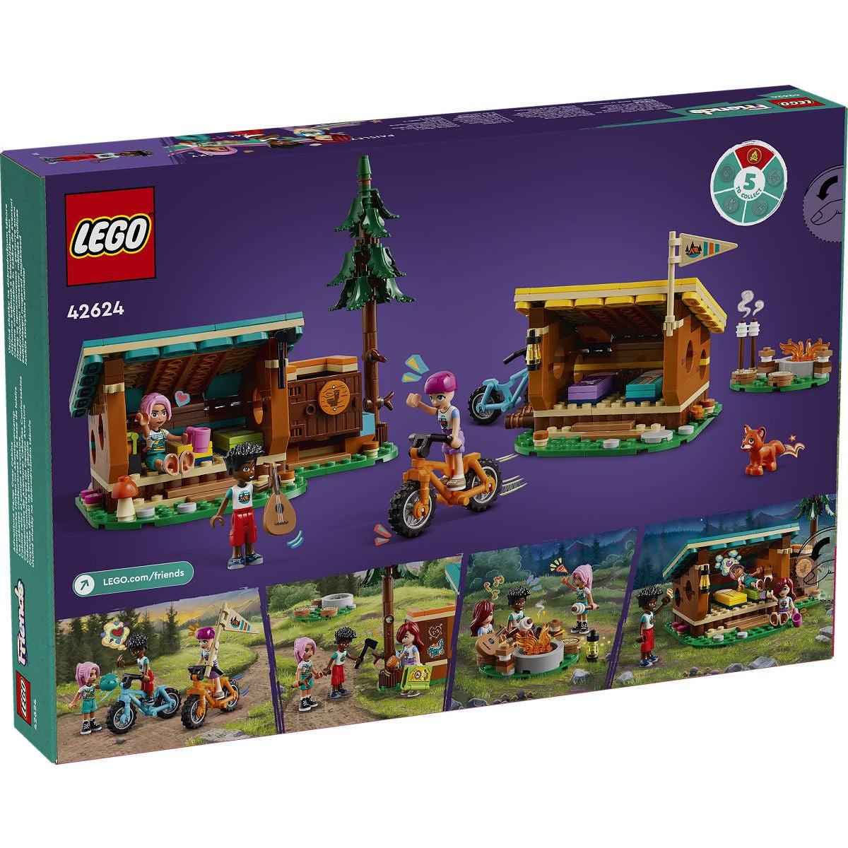 LEGO Friends Avonturenkamp knusse boshutten