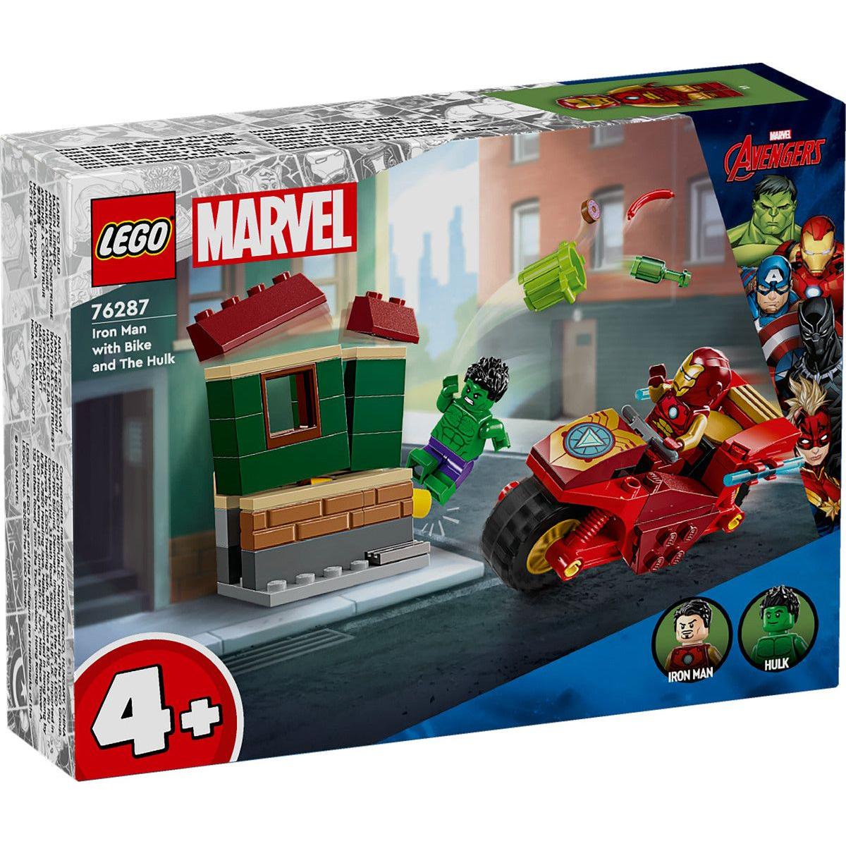 LEGO Super Heroes Iron Man met motor en de Hulk