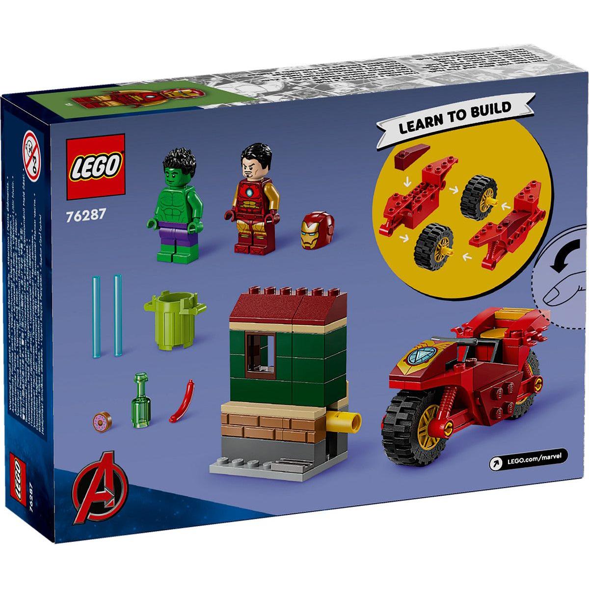 LEGO Super Heroes Iron Man met motor en de Hulk