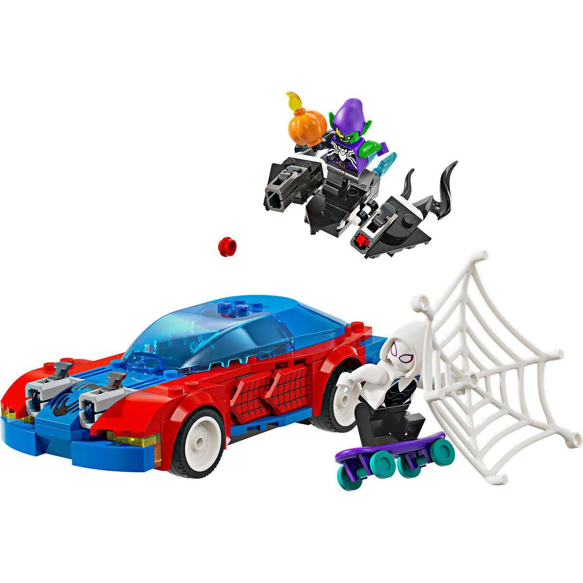 LEGO Super Heroes Spider-Man racewagen en Venom Green Goblin