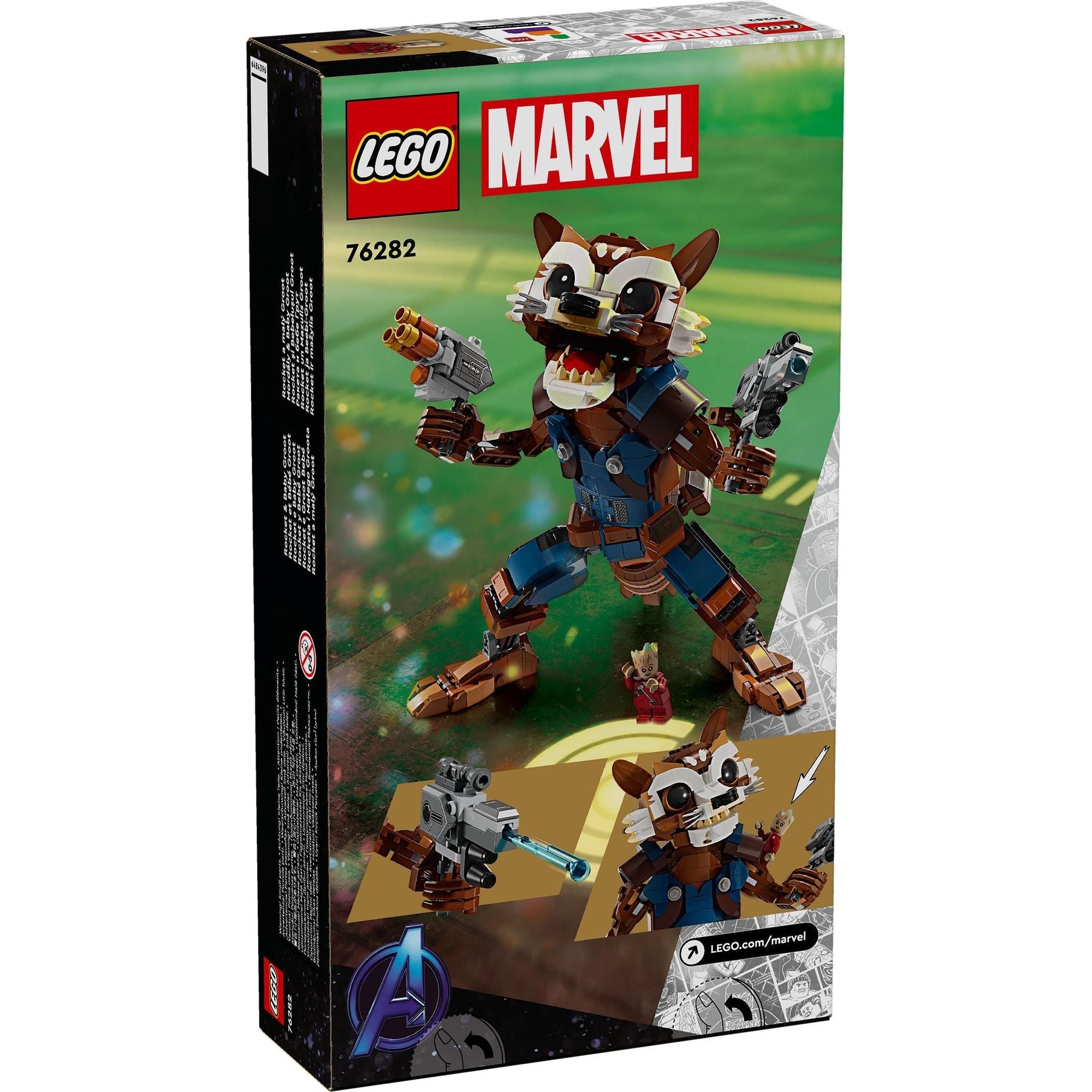 LEGO Super Heroes Rocket en Baby Groot