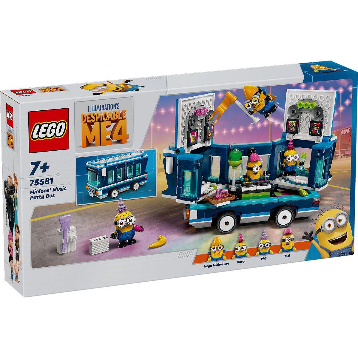 LEGO Despicable Me Muzikale feestbus van de Minions