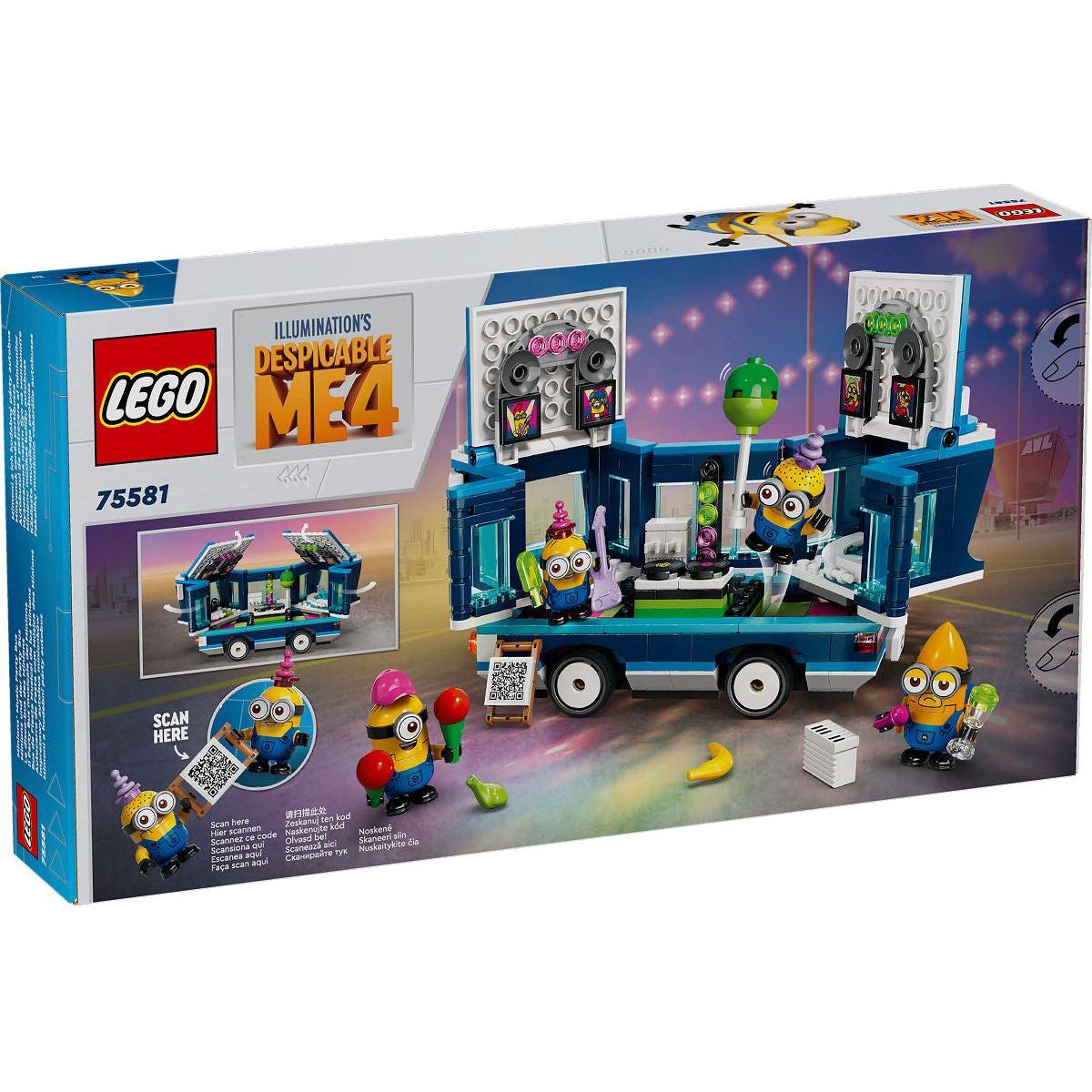 LEGO Despicable Me Muzikale feestbus van de Minions