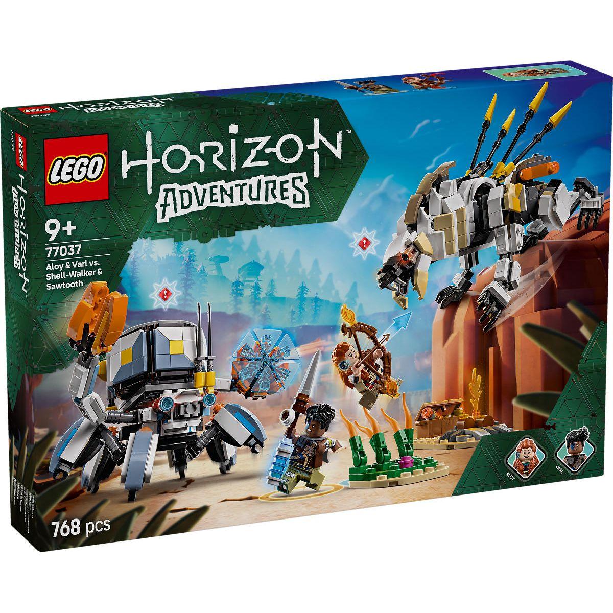 LEGO Horizon Aloy en Varl vs. Shell-Walker en Sawtooth