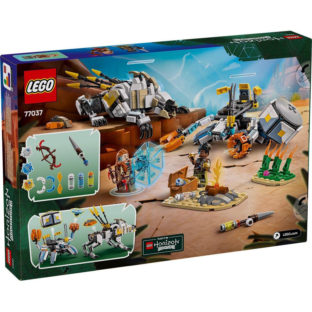 LEGO Horizon Aloy en Varl vs. Shell-Walker en Sawtooth