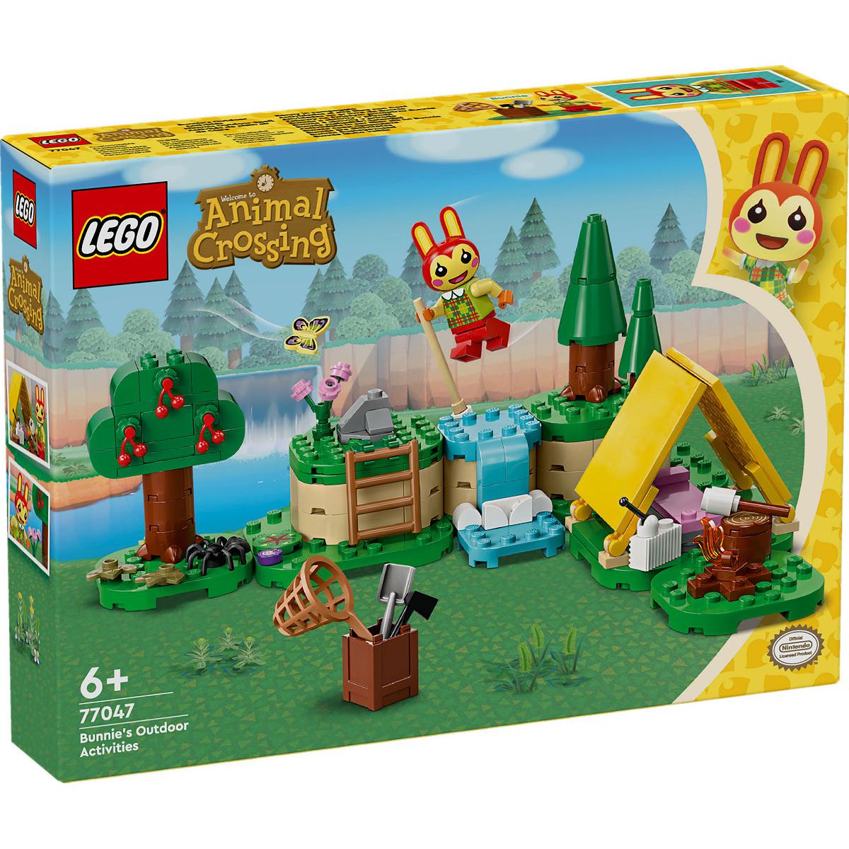 LEGO Animal Crossing Kamperen met Bunnie
