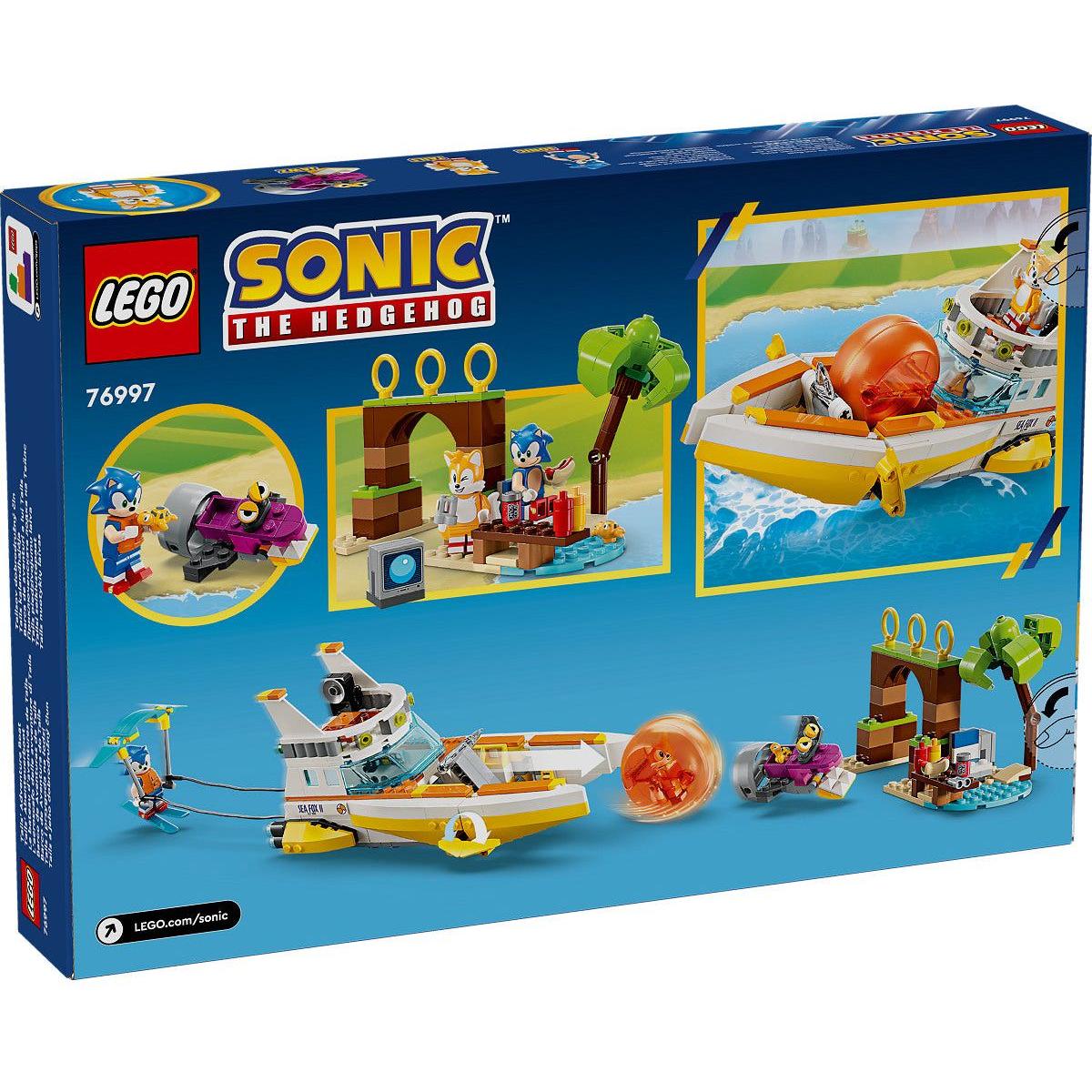 LEGO Sonic Tails' avonturenboot