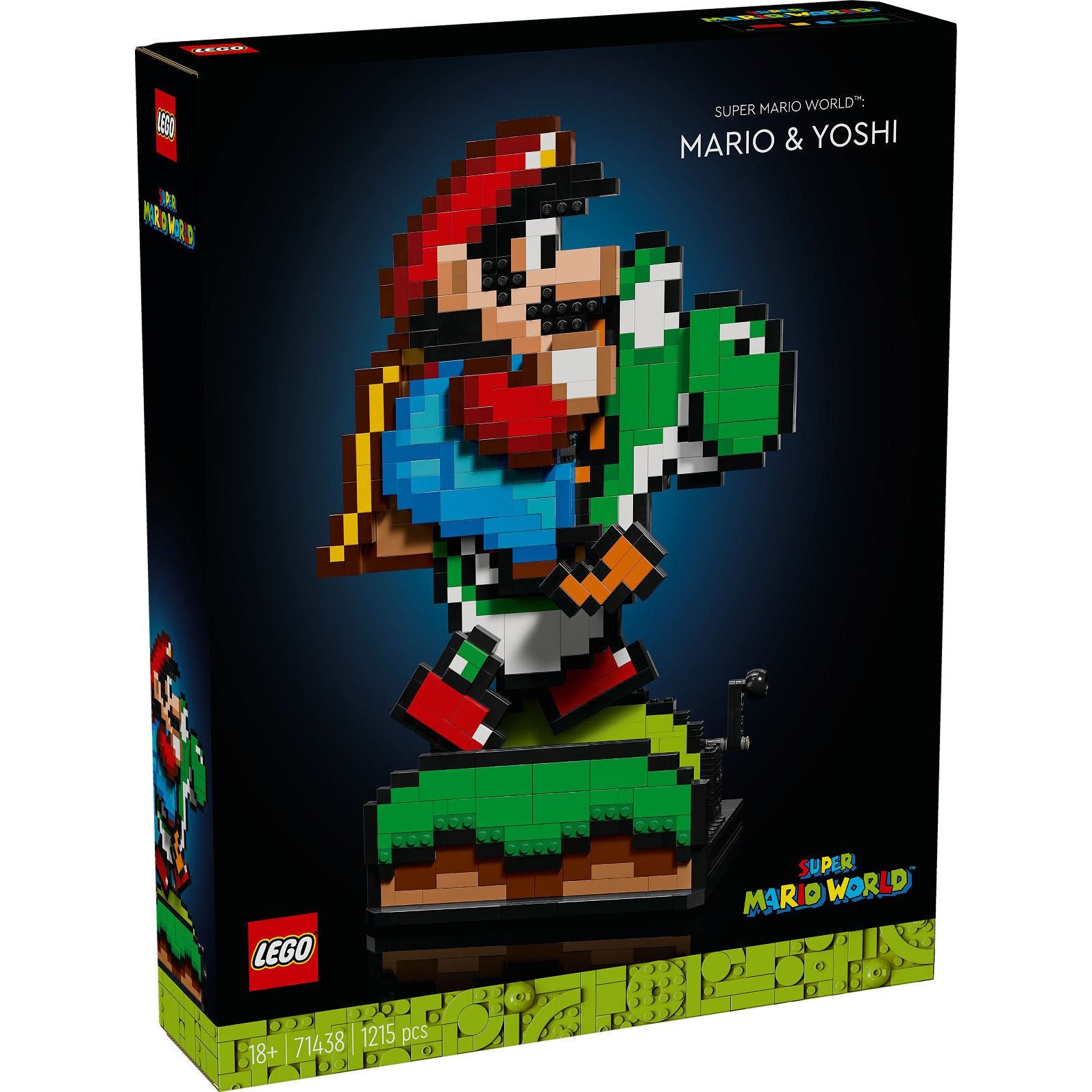 LEGO Super Mario World - Mario en Yoshi