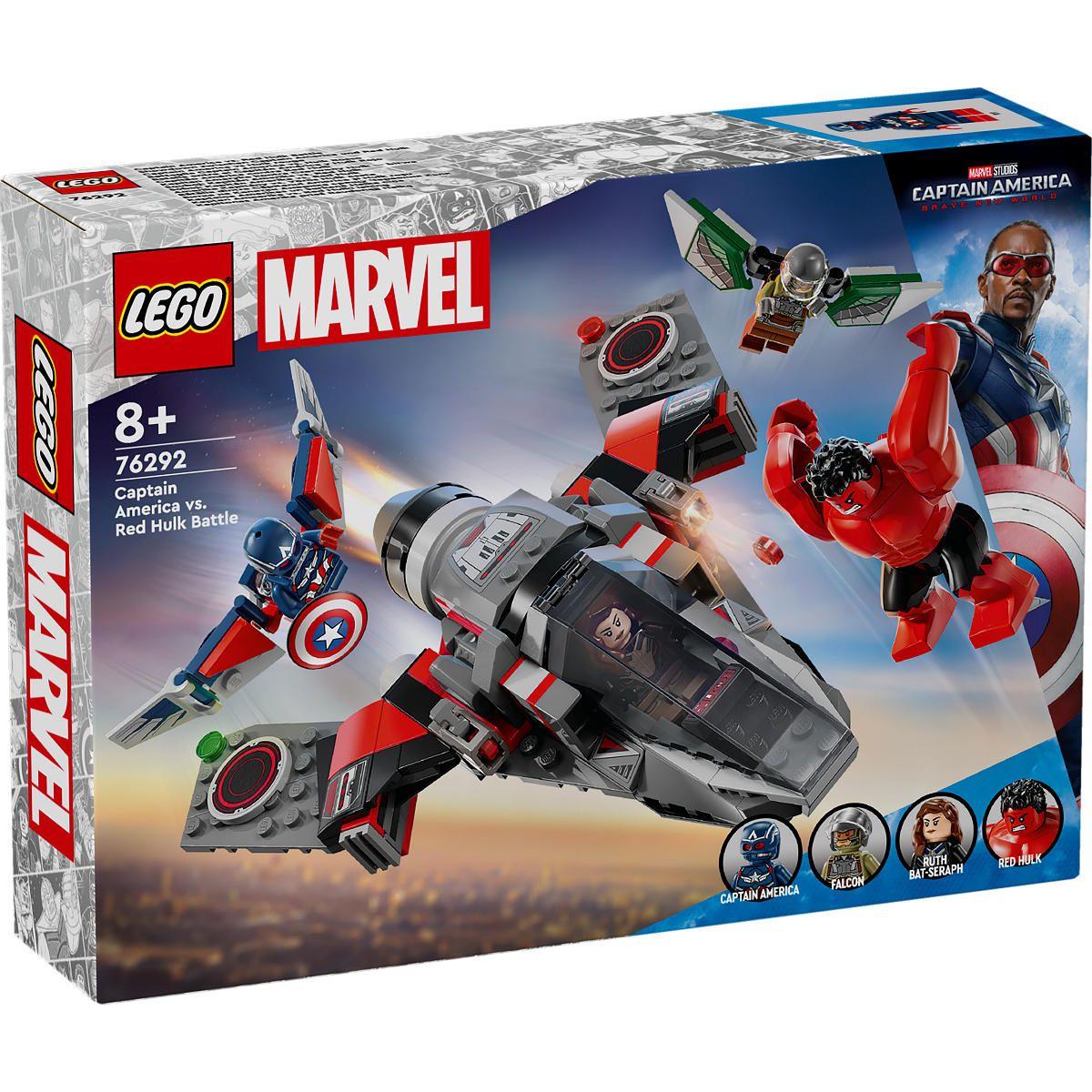LEGO Super Heoes Captain America vs. Red Hulk Battle