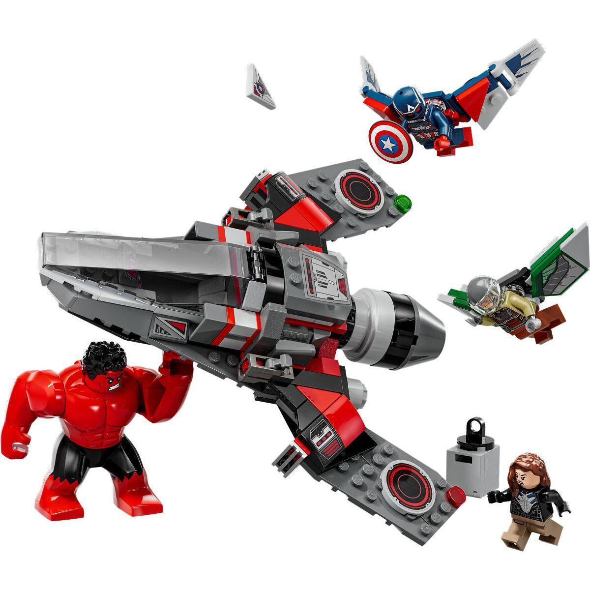 LEGO Super Heoes Captain America vs. Red Hulk Battle
