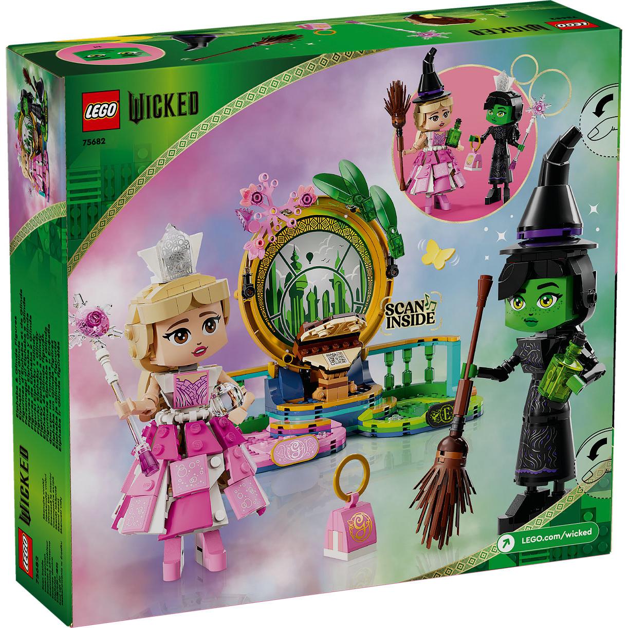 LEGO Wicked Elphaba en Glinda figuren