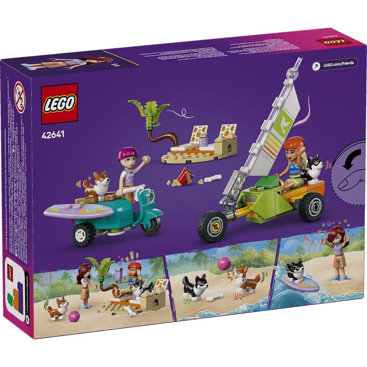 LEGO Friends Surf- en scooterplezier met de honden