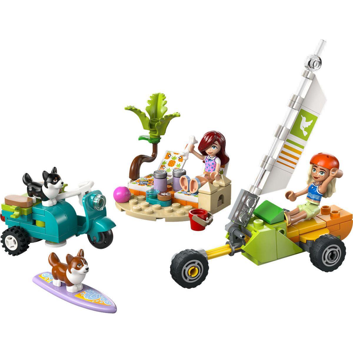 LEGO Friends Surf- en scooterplezier met de honden