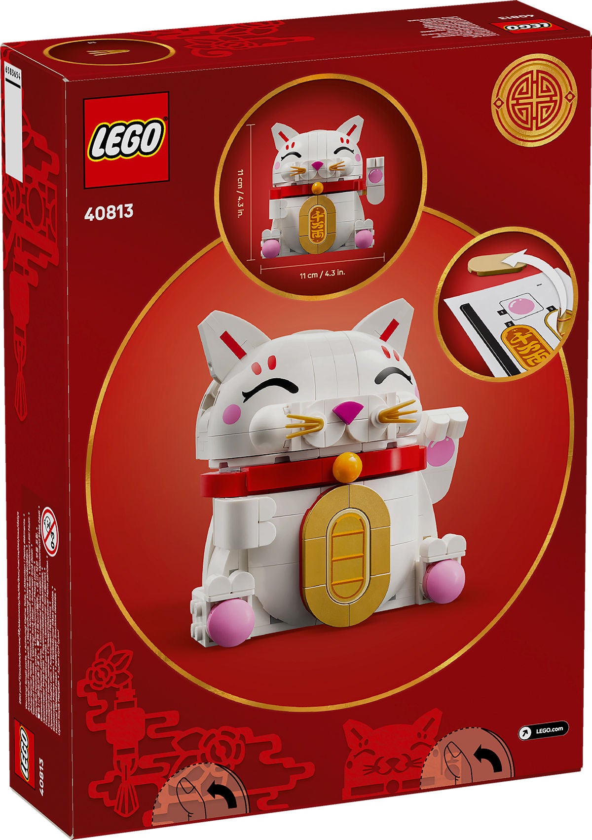 LEGO Iconic Gelukskatje