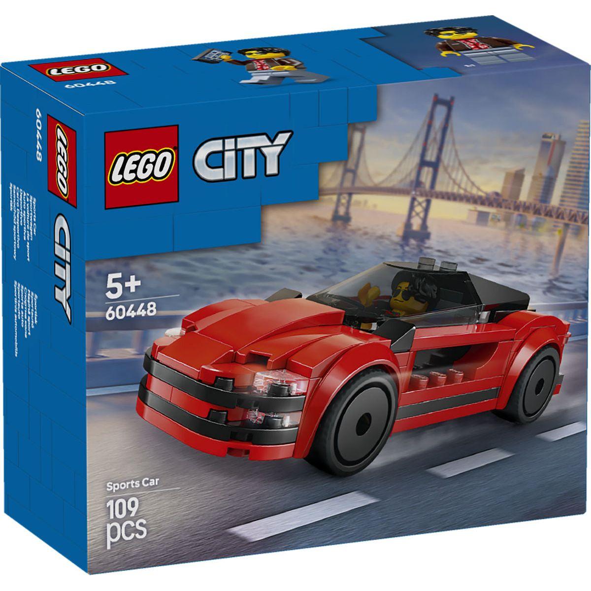LEGO City Voertuigen Rode sportwagen