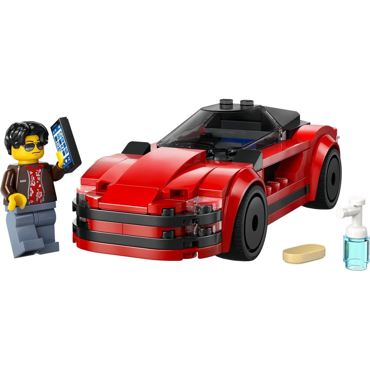 LEGO City Voertuigen Rode sportwagen