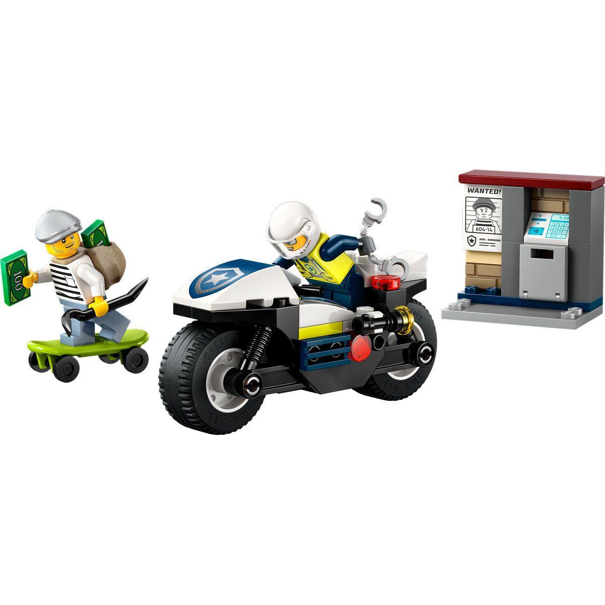 LEGO City Politie Achtervolging op politiemotor