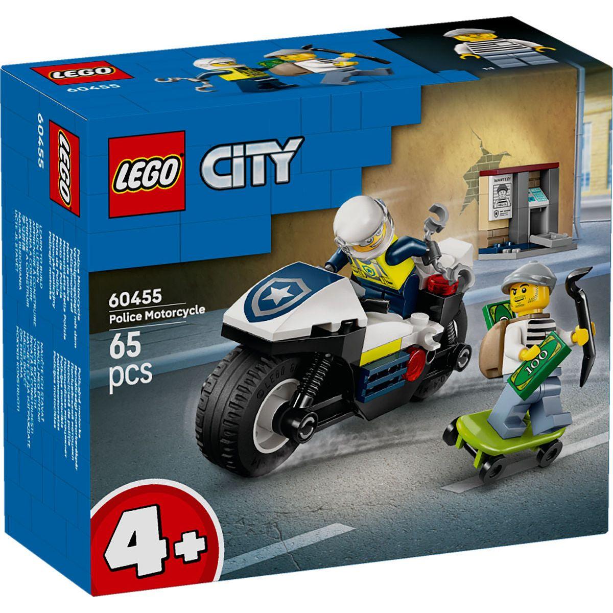 LEGO City Politie Achtervolging op politiemotor