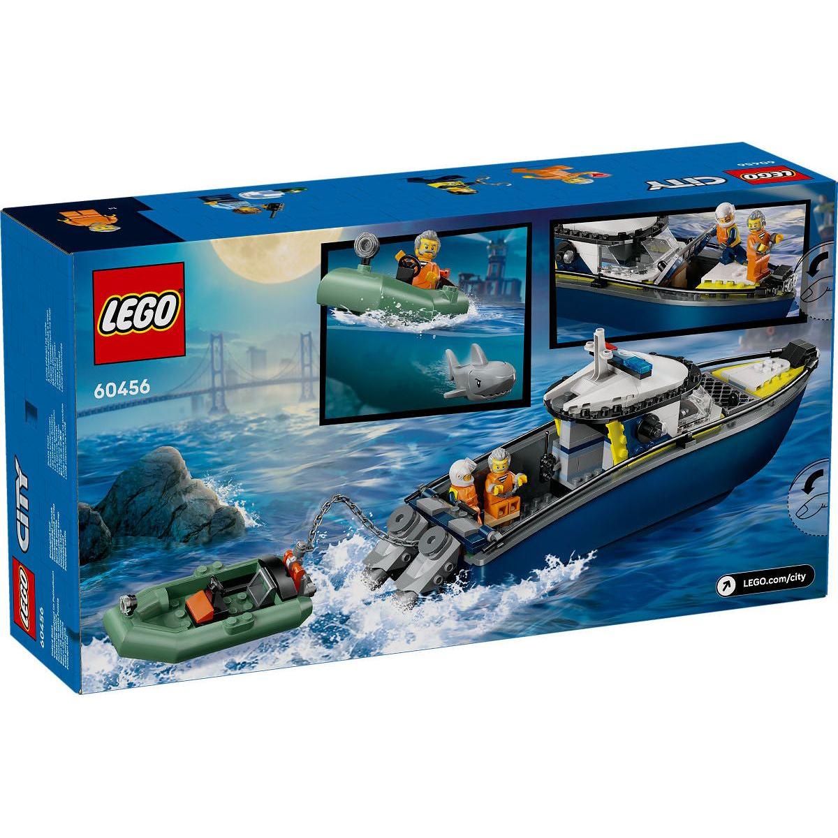 LEGO City Politie Achtervolging met politieboot