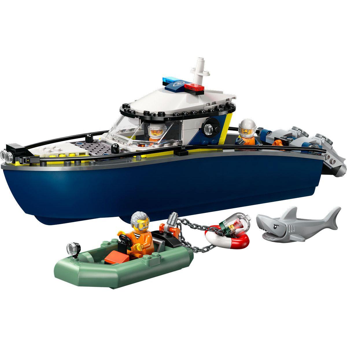 LEGO City Politie Achtervolging met politieboot