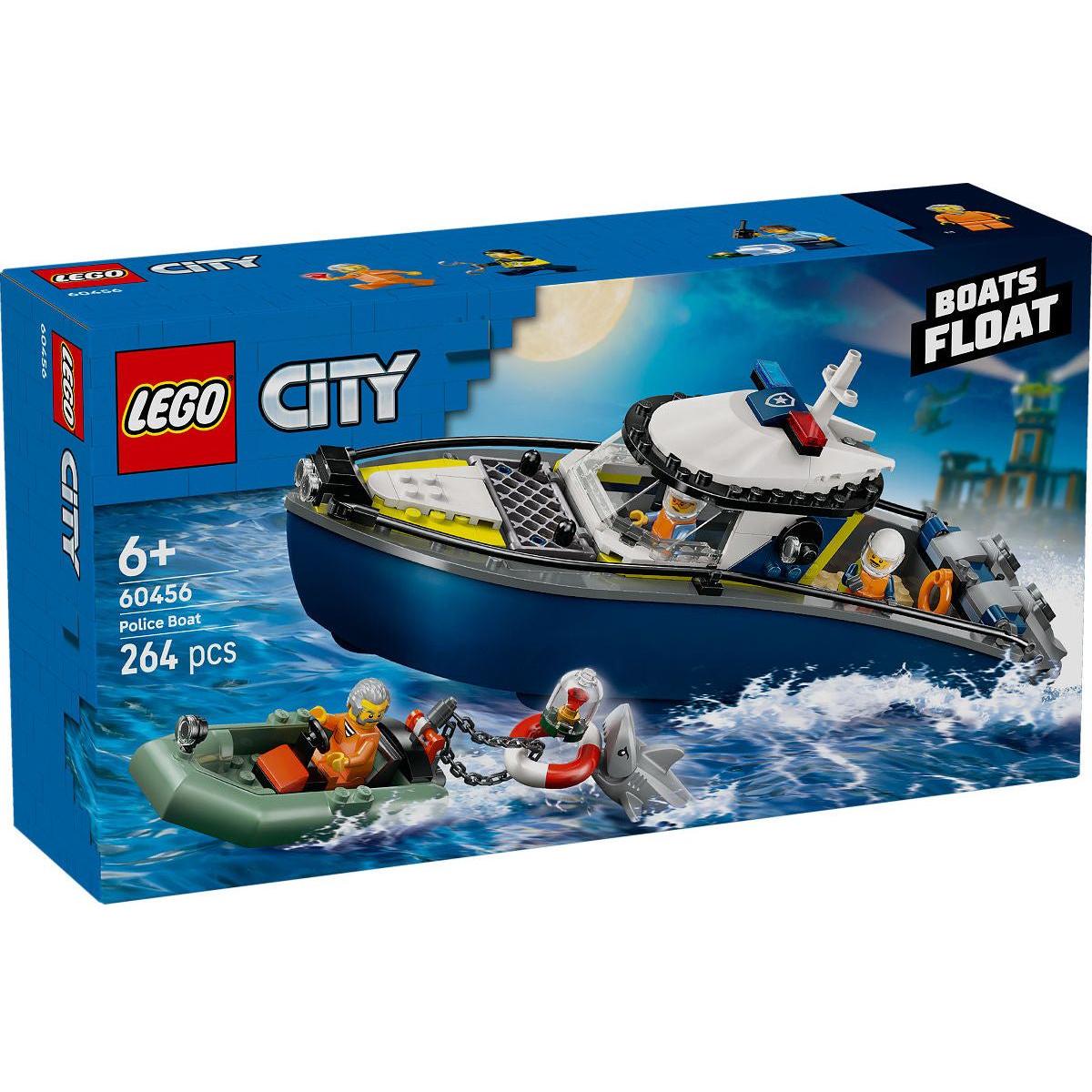 LEGO City Politie Achtervolging met politieboot