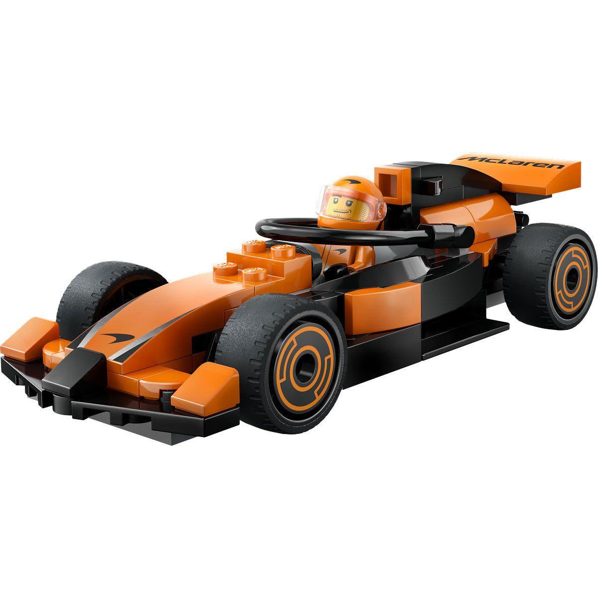 LEGO City F1 coureur met McLaren racewagen