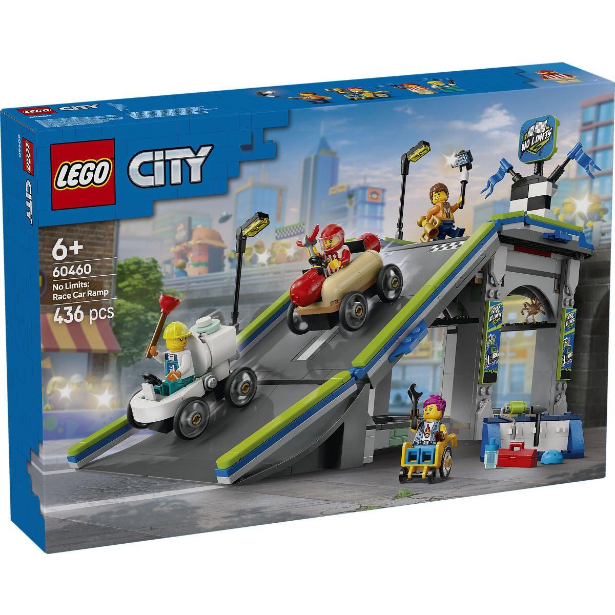 LEGO City Voertuigen Snelle schans voor raceauto's