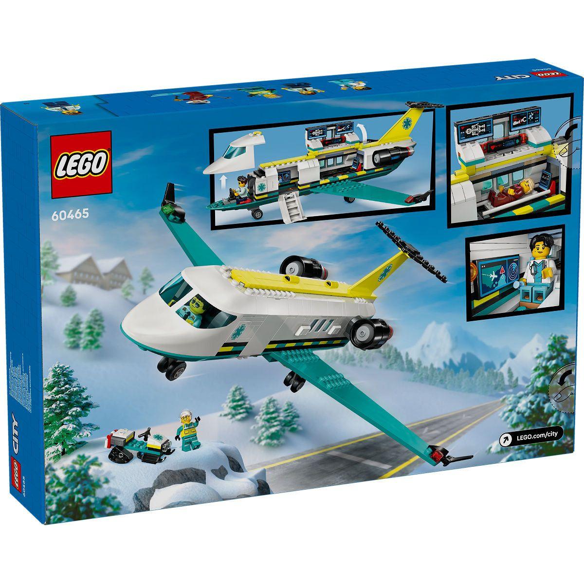 LEGO City Voertuigen Ambulancevliegtuig