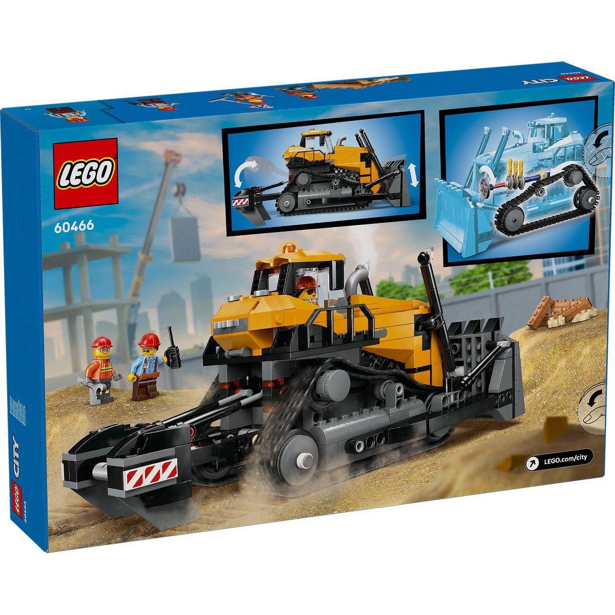 LEGO City Voertuigen Gele bulldozer