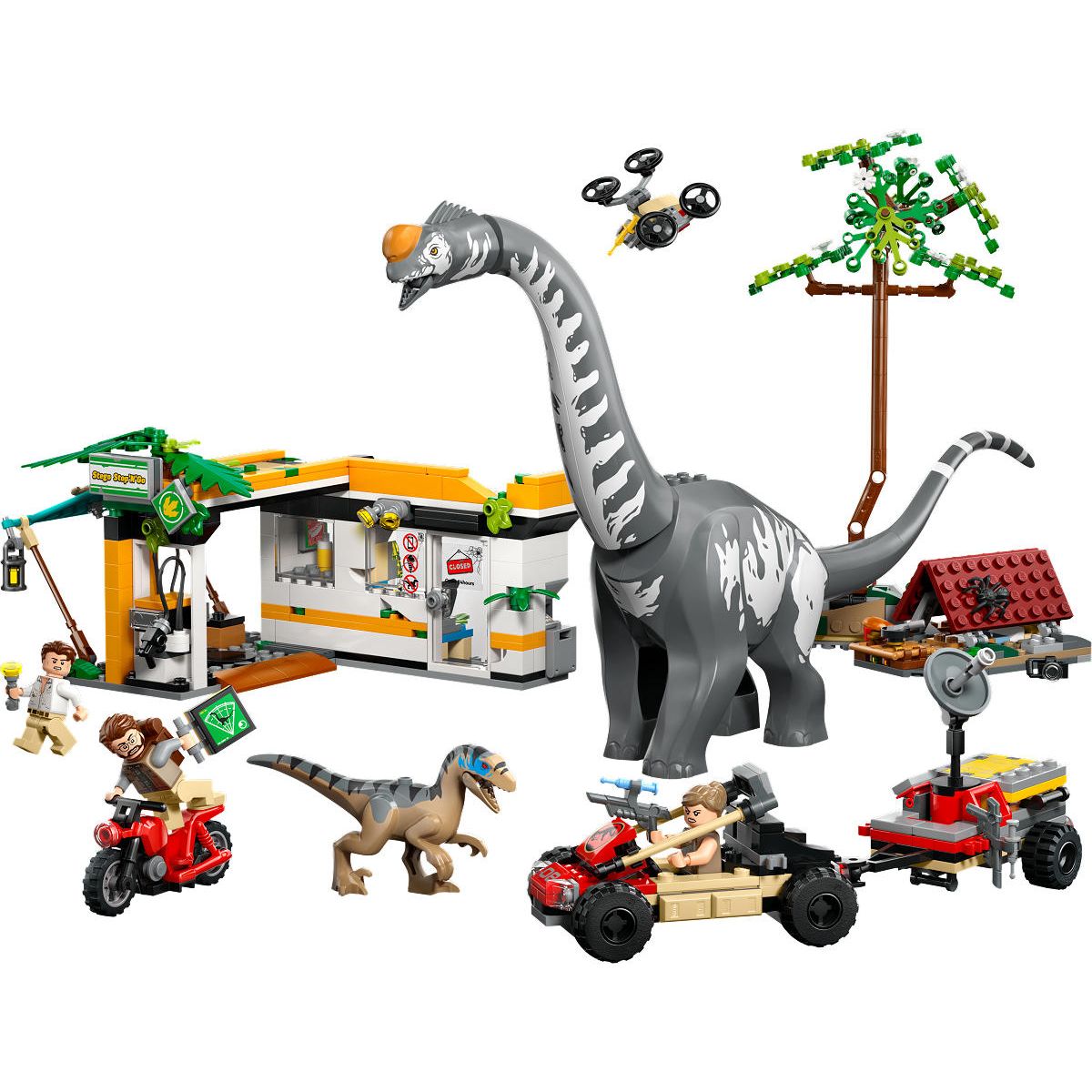 LEGO Jurassic World Raptor en Titanosaurus opsporingsmissie