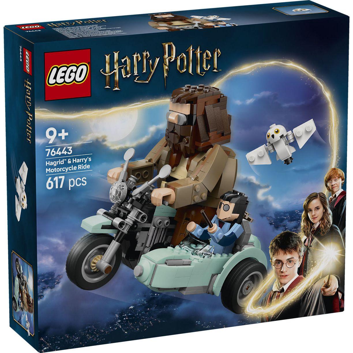 LEGO Harry Potter Hagrid en Harry's rit op de motor