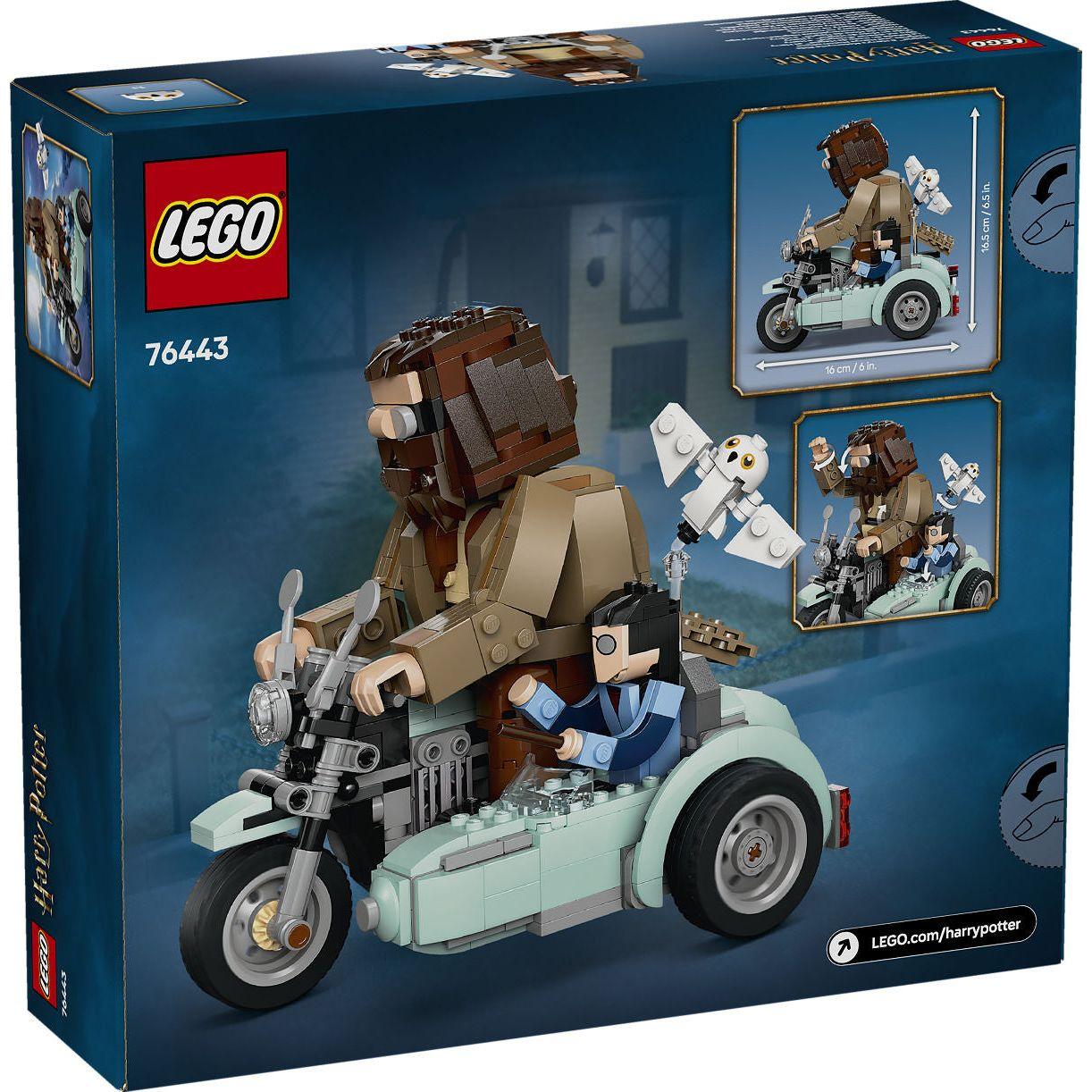LEGO Harry Potter Hagrid en Harry's rit op de motor