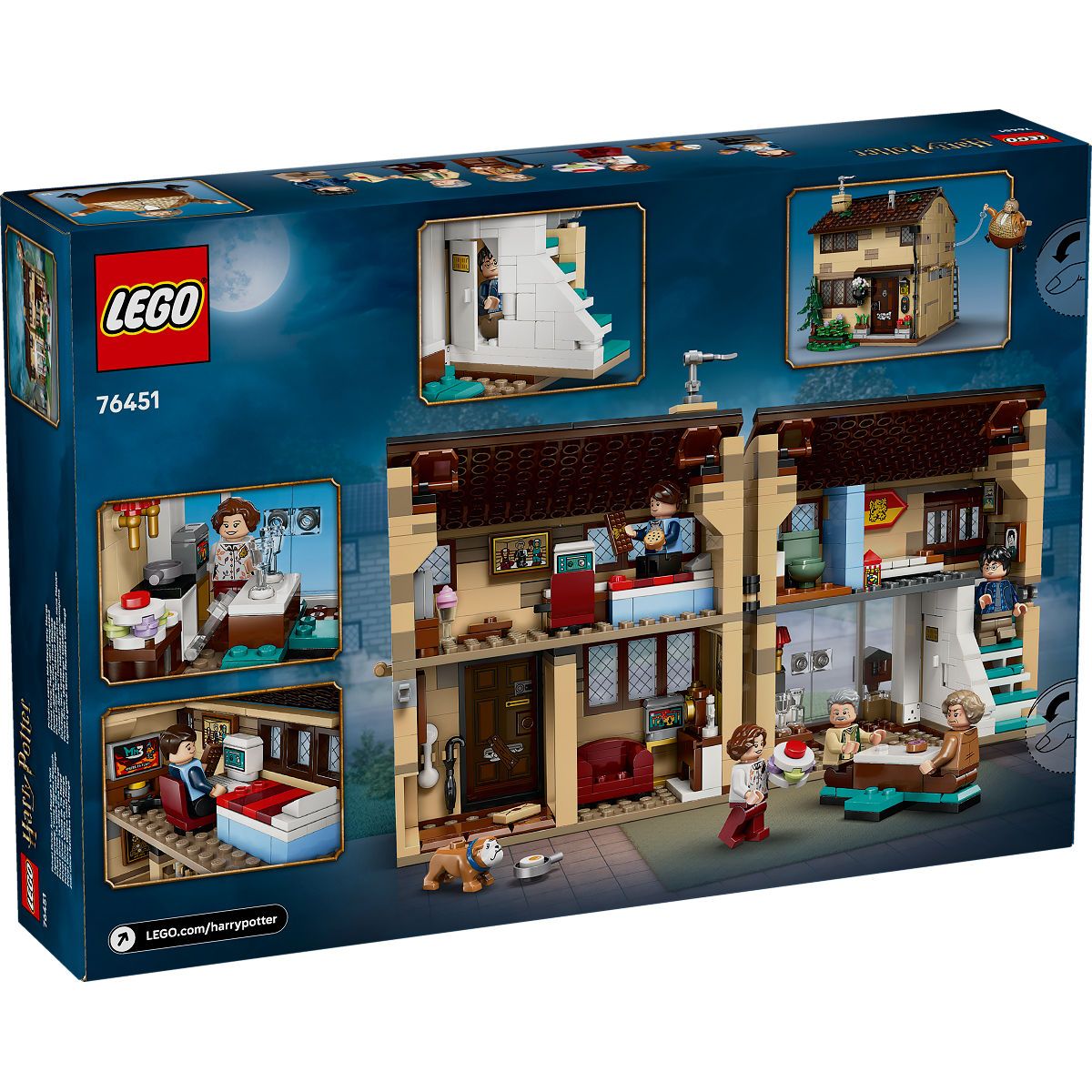 LEGO Harry Potter Ligusterlaan: bezoek van tante Margot