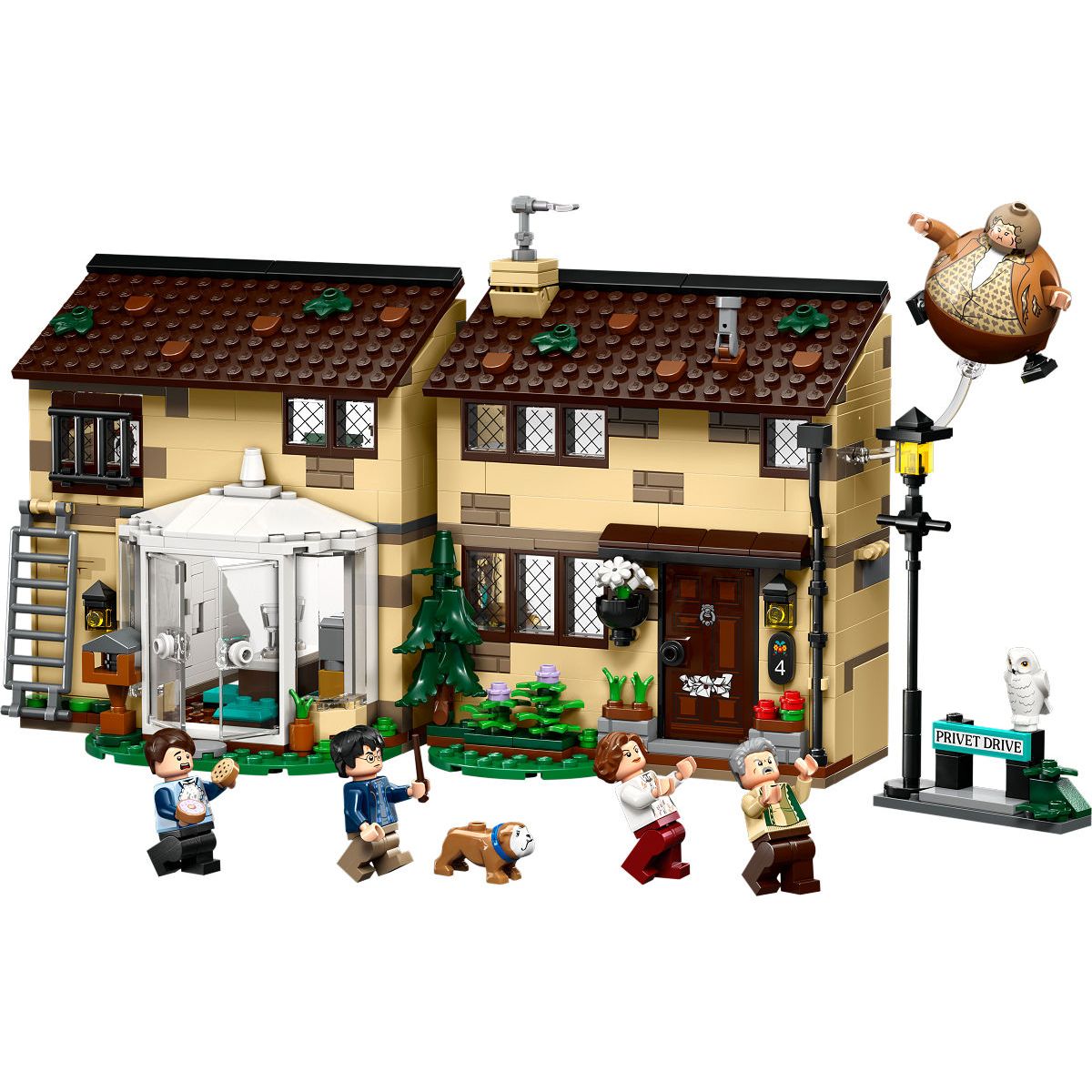 LEGO Harry Potter Ligusterlaan: bezoek van tante Margot