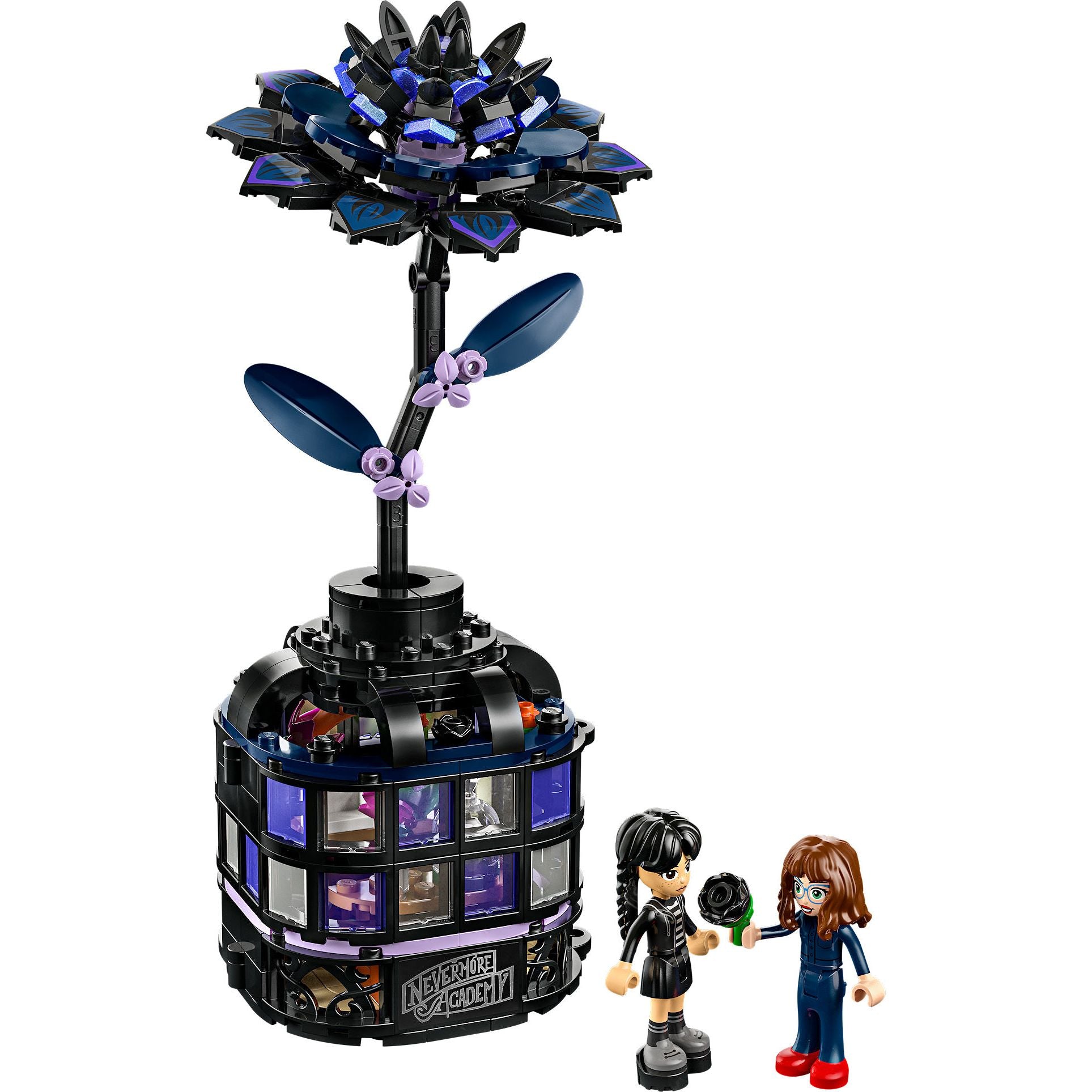 LEGO Wednesday Zwarte dahlia