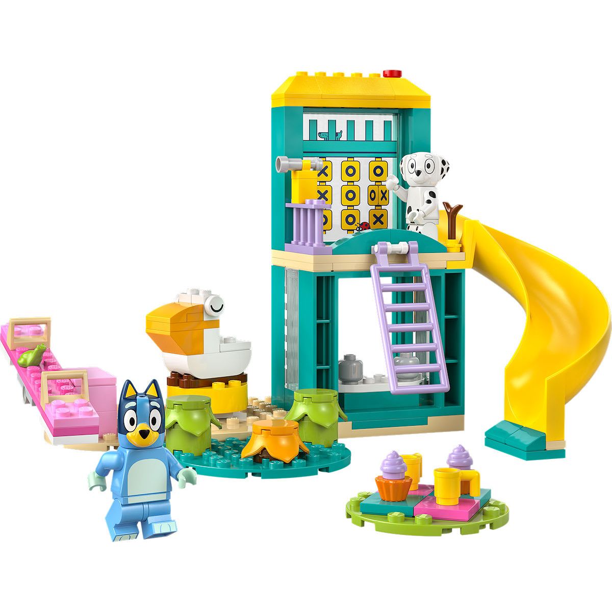 LEGO Bluey en Chloé in de speeltuin
