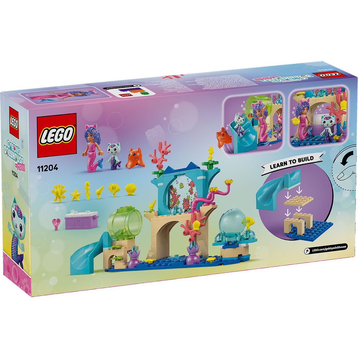 LEGO Gabby's Dollhouse Zeemeermin Gabby's aquariumavontuur