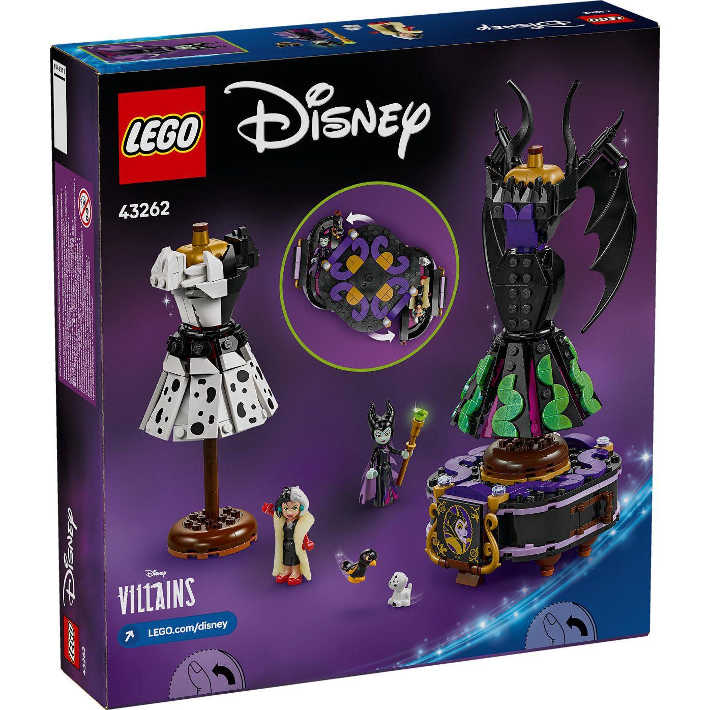 LEGO Disney Classic De jurken van Maleficent en Cruella De V