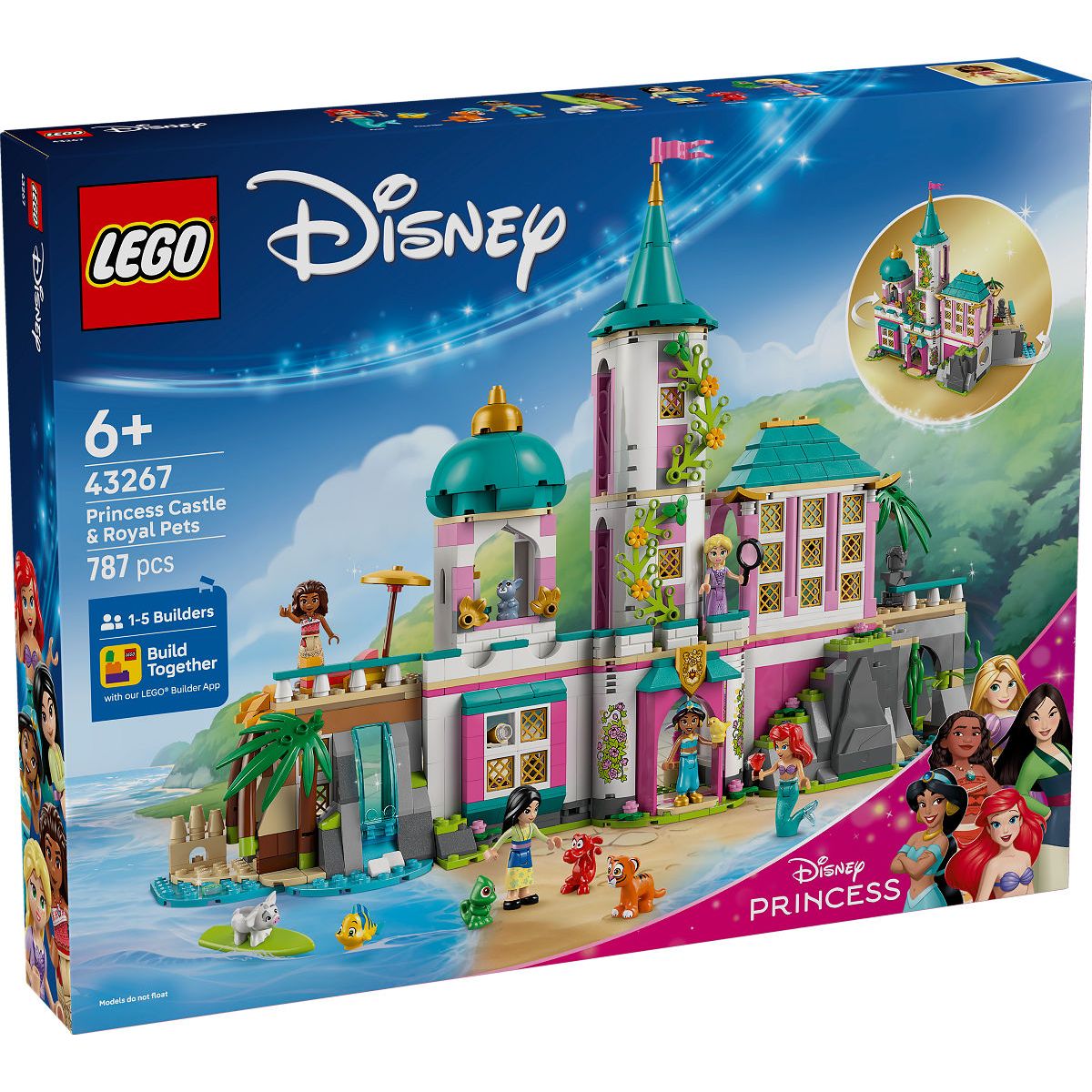LEGO Disney Princess Prinsessenkasteel en huisdieren
