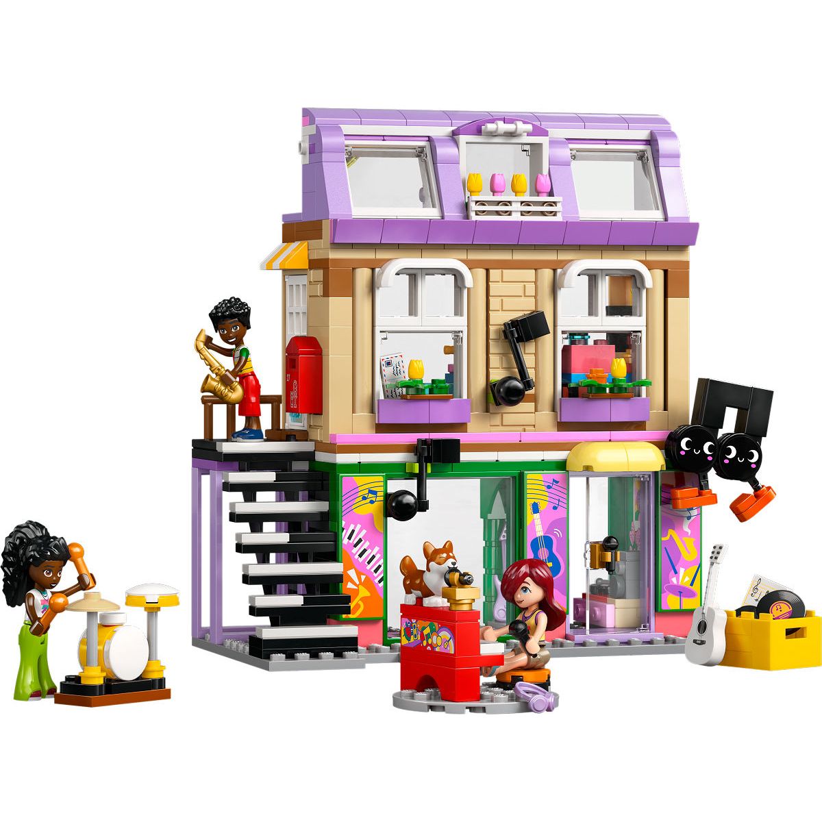 LEGO Friends Muziekwinkel en appartement
