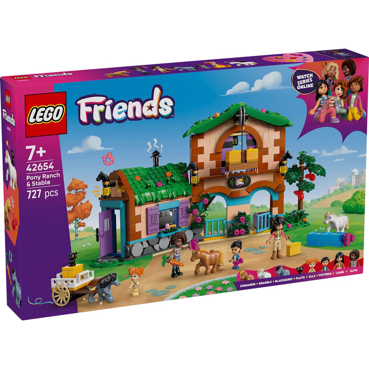 LEGO Friends Ponyboerderij en stal