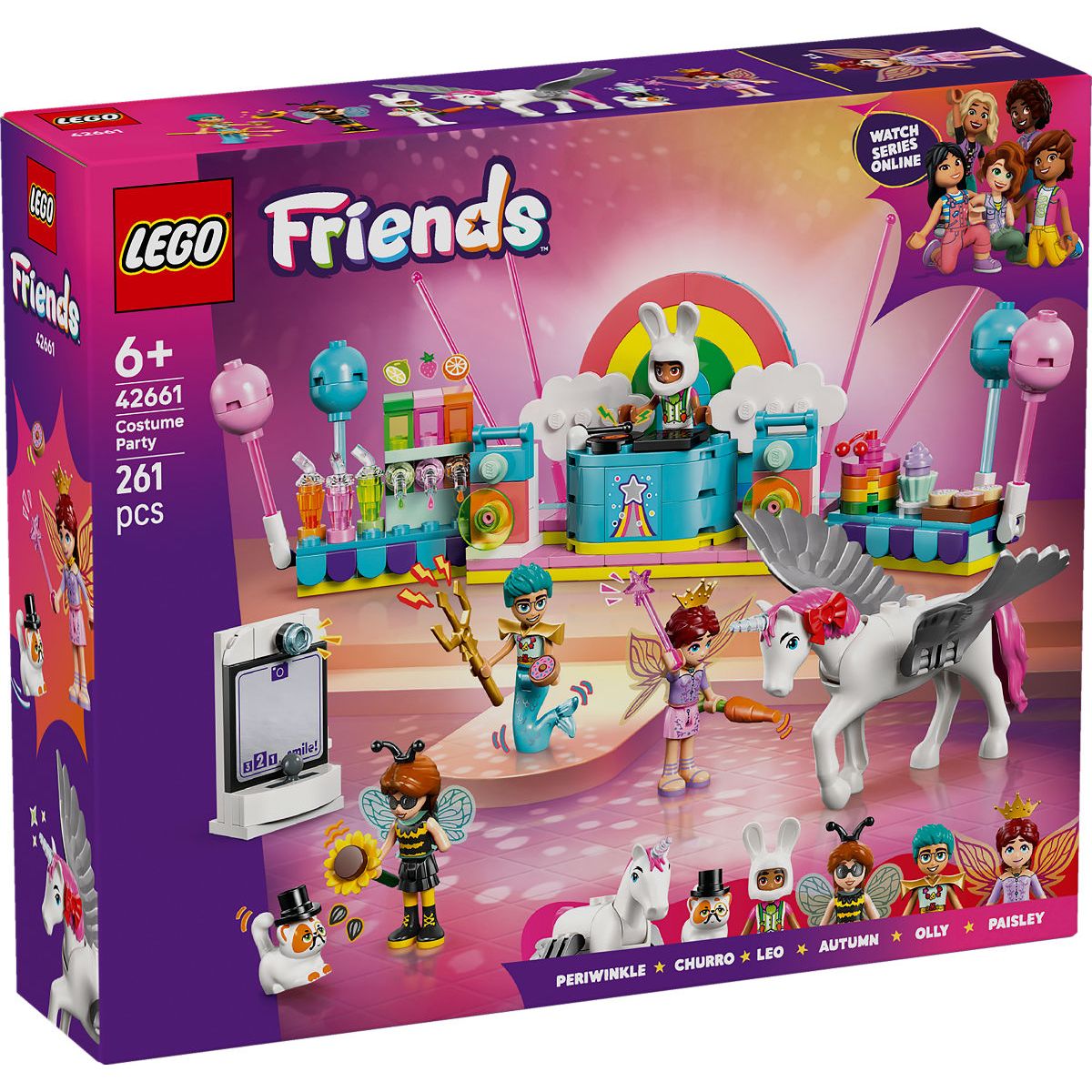 LEGO Friends Verkleedfeestje met eenhoorn en fee
