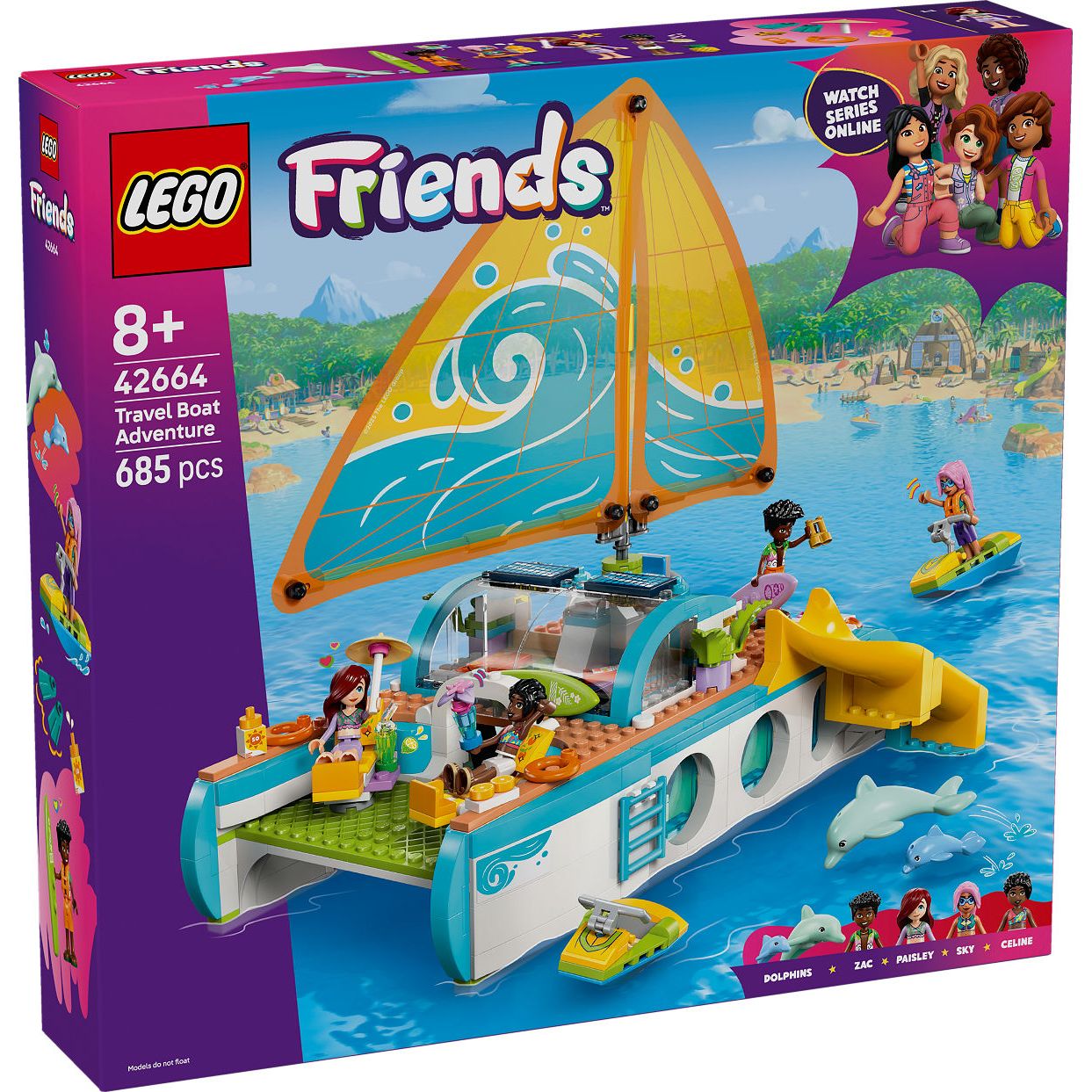 LEGO Friends Avontuurlijke bootreis
