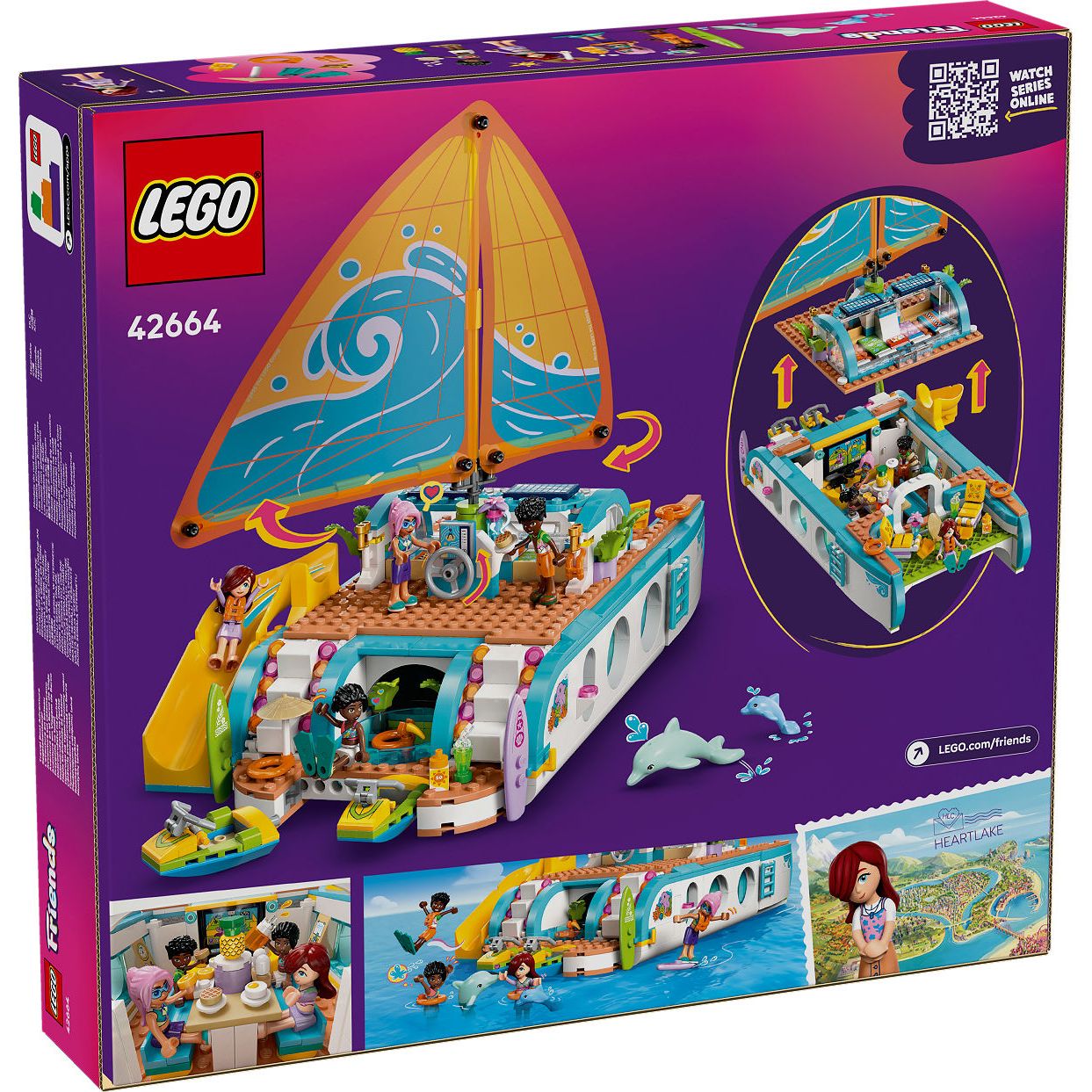 LEGO Friends Avontuurlijke bootreis