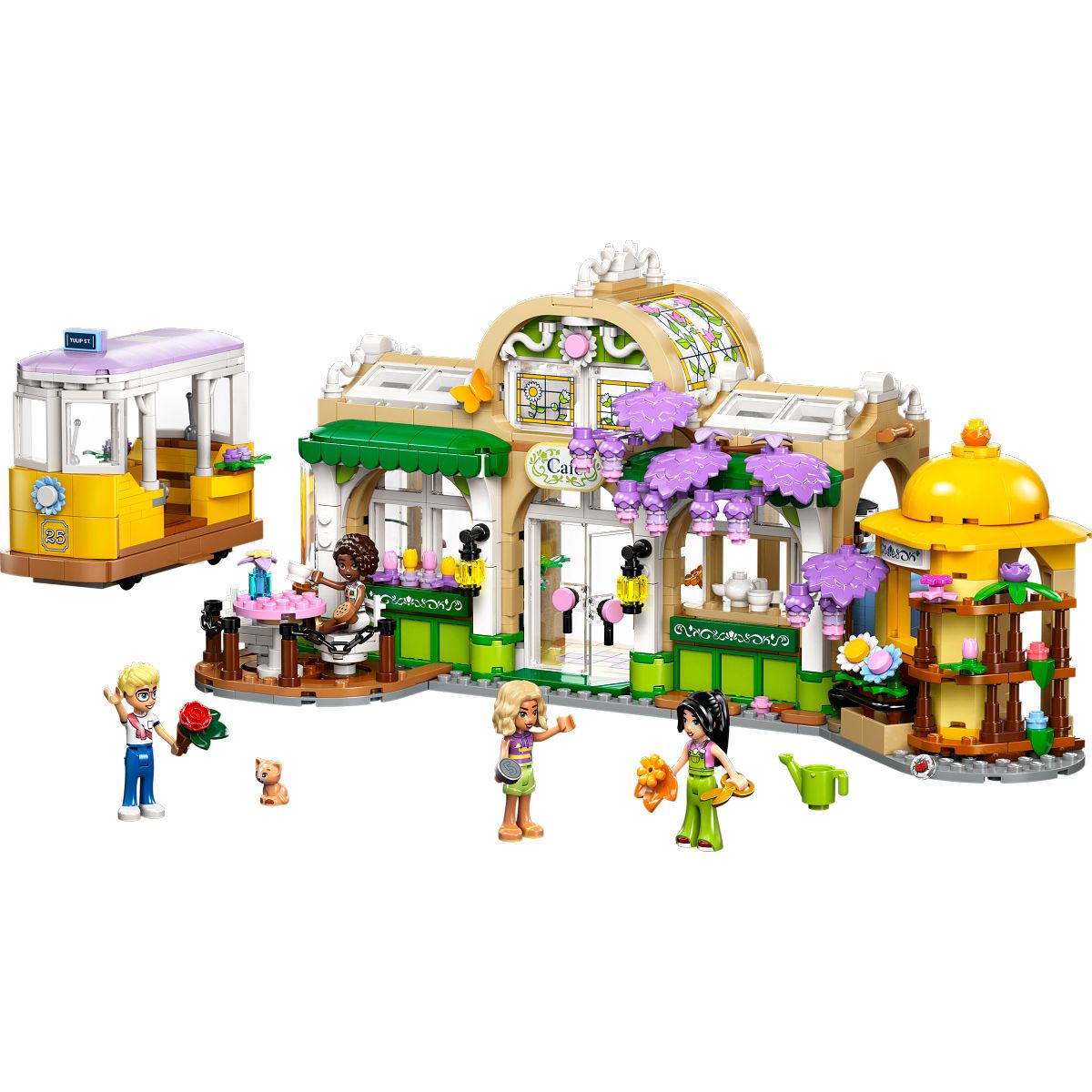 LEGO Friends Plantencafé en bloemenwinkel