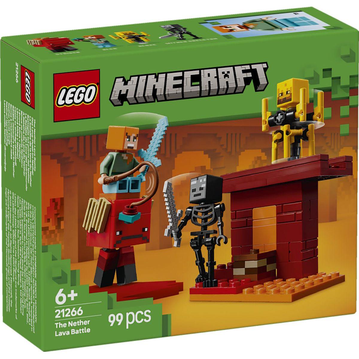 LEGO Minecraft De lavastrijd in de Nether